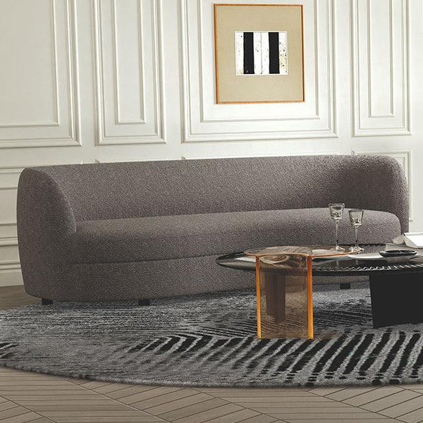 Versoix FM61003GY-SF Charcoal Gray Contemporary Sofa By Furniture Of America - sofafair.com