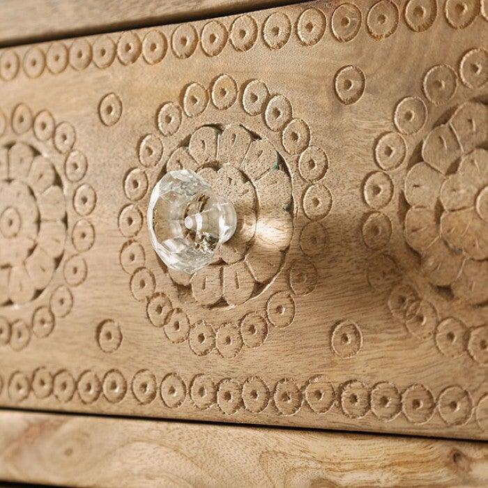 Blanchefleur FOA51012 Weathered Light Natural Tone Rustic Dresser By furniture of america - sofafair.com