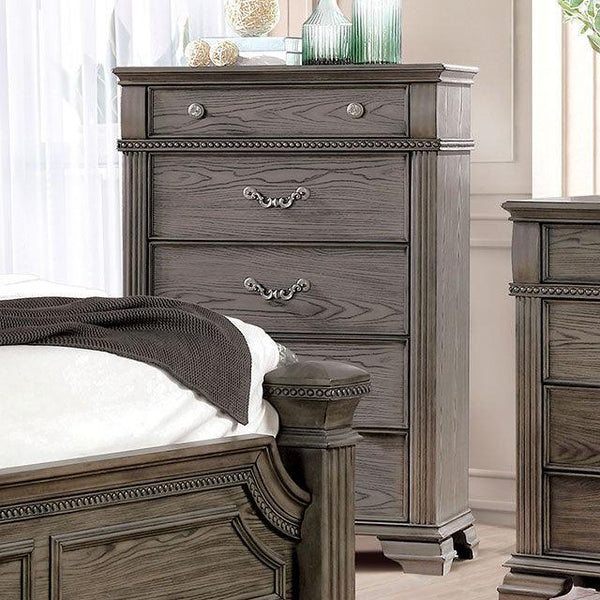 Pamphilos FOA7144GY-C Gray Traditional Chest By Furniture Of America - sofafair.com