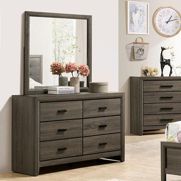 Roanne FOA7927D Gray Transitional Dresser By Furniture Of America - sofafair.com