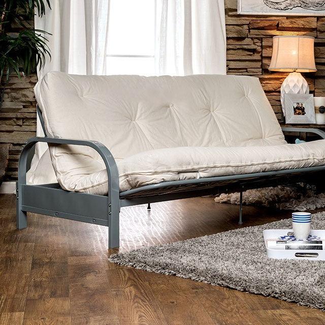 8" Futon Mattress by Furniture Of America Plosh FP-2406NN White Contemporary - sofafair.com