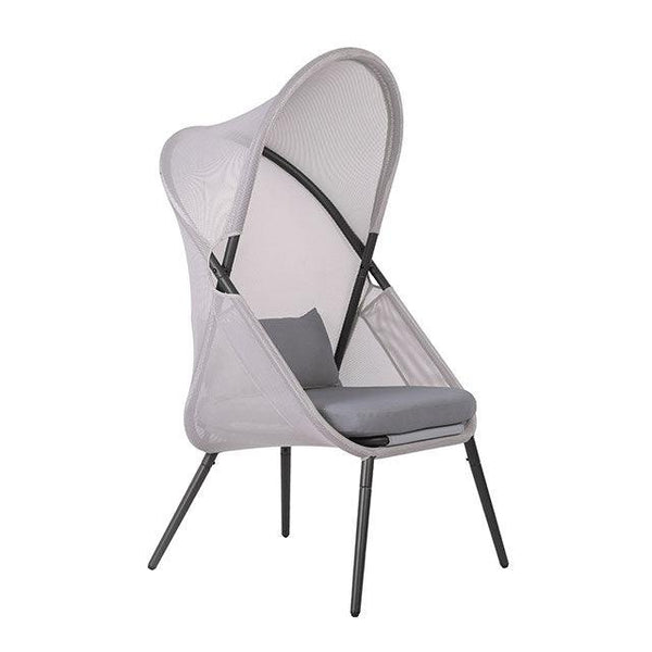 Alverta GM-1014LG-2PK Light Gray Modern Foldable Chair (2/Ctn) By Furniture Of America - sofafair.com