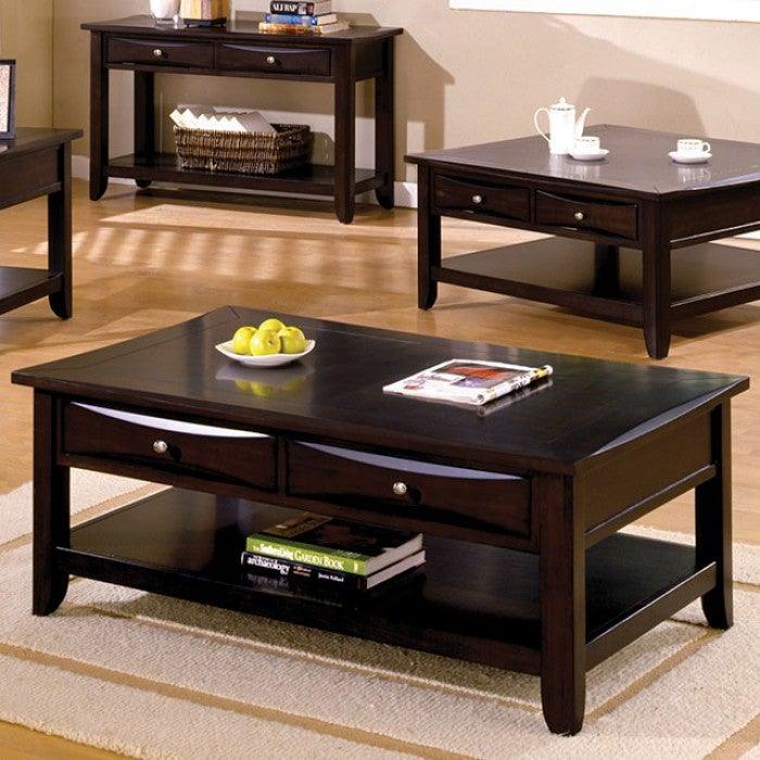Baldwin CM4265DK-C-L Espresso Transitional Coffee Table By furniture of america - sofafair.com