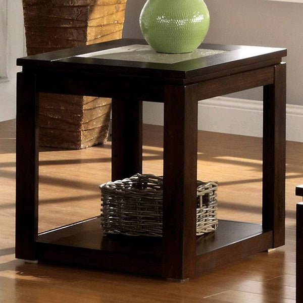 Verona CM4484E Espresso Transitional End Table By furniture of america - sofafair.com