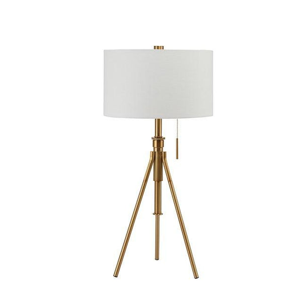 Zaya L731171T-GL Stained Gold Contemporary Table Lamp By Furniture Of America - sofafair.com