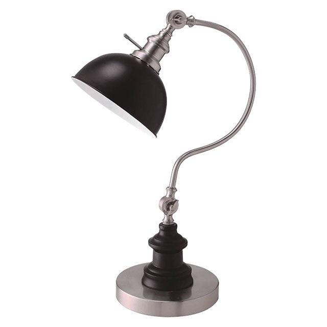 Briar L731180SV-T Stain Nickel Industrial Table Lamp By Furniture Of America - sofafair.com