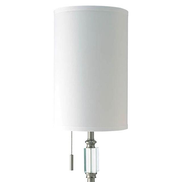 Aya L731182T White/Silver Contemporary Table Lamp By Furniture Of America - sofafair.com