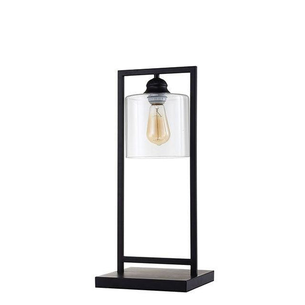 Zoe L731201 Black Contemporary Table Lamp By Furniture Of America - sofafair.com
