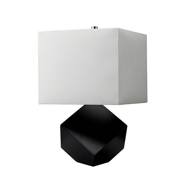 Isa L731229 Black Contemporary Table Lamp By Furniture Of America - sofafair.com