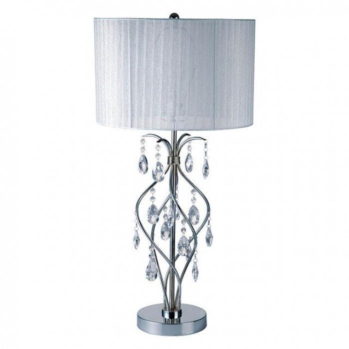 Xia L76738 White Traditional Table Lamp By furniture of america - sofafair.com
