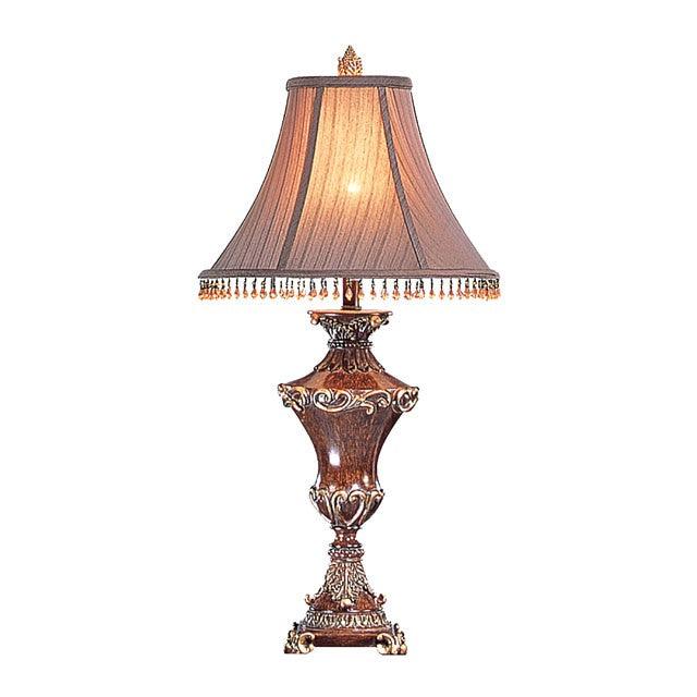 Selma L94171T-2PK Beige/Gold Traditional Table Lamp (2/Box) By Furniture Of America - sofafair.com