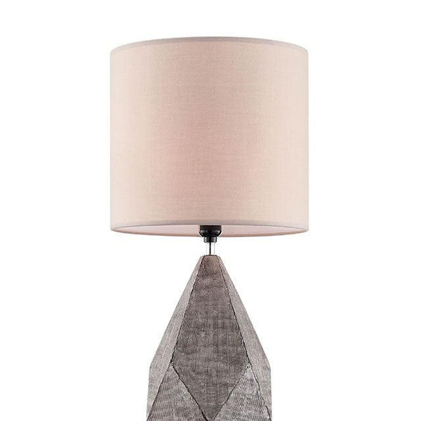 Zoe L9503T Silver Contemporary Table Lamp By Furniture Of America - sofafair.com