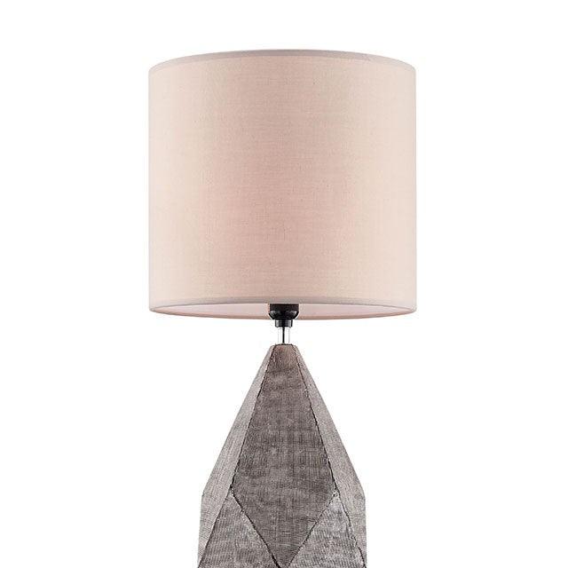 Zoe L9503T Silver Contemporary Table Lamp By Furniture Of America - sofafair.com