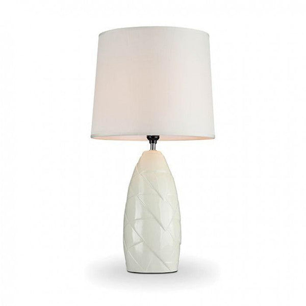 Lois L9505 Ivory Contemporary Table Lamp By furniture of america - sofafair.com