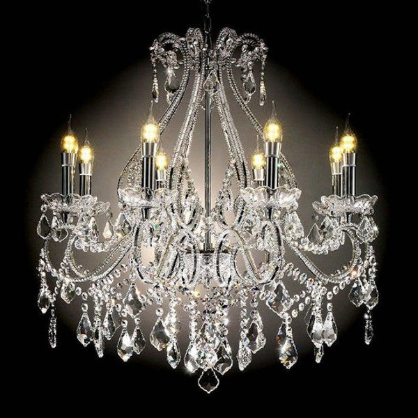 Jen L9802H Clear Traditional Ceiling Lamp By furniture of america - sofafair.com
