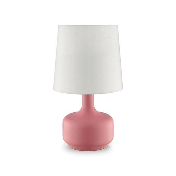 Farah L9819PK Pink Contemporary Table Lamp By Furniture Of America - sofafair.com