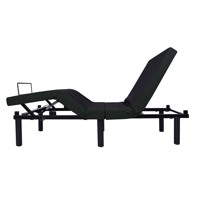 Dormiolite II MT-ADJ202 Black Contemporary Adjustable Bed Base By Furniture Of America - sofafair.com