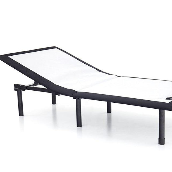 Somnerside I MT-ADJ301 Black/White Contemporary Adjustable Bed Base By Furniture Of America - sofafair.com