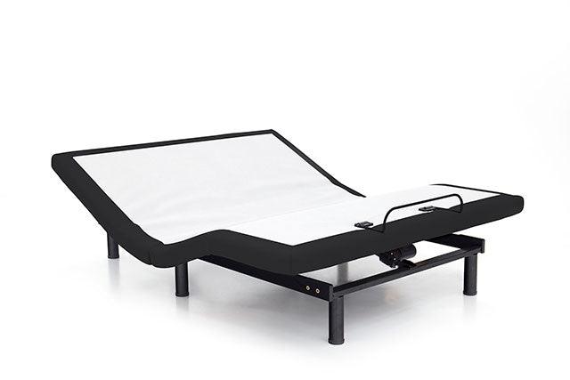 Somnerside II MT-ADJ302 Black/White Contemporary Adjustable Bed Base By Furniture Of America - sofafair.com