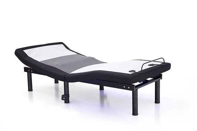 Somnerside III MT-ADJ303 Black/Gray/White Contemporary Adjustable Bed Base By Furniture Of America - sofafair.com