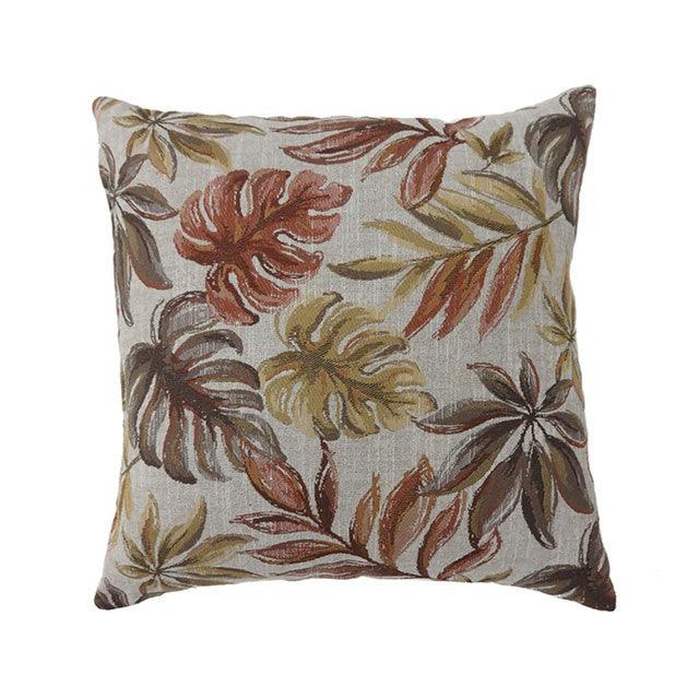 Dora PL6027RD-S Red Transitional Throw Pillow By Furniture Of America - sofafair.com