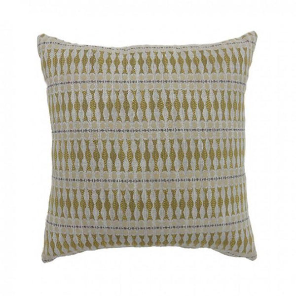 Malia PL6030YW-S Yellow Contemporary Throw Pillow By furniture of america - sofafair.com