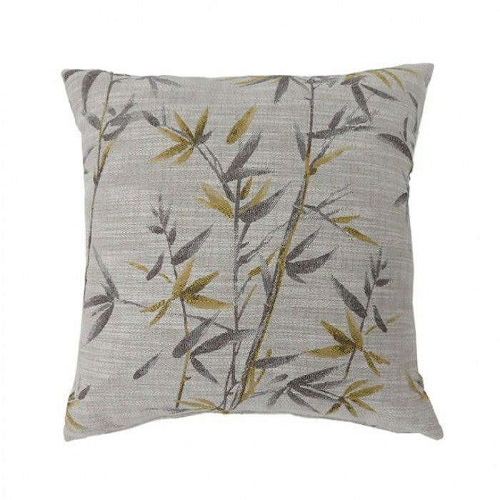 Anika PL6031YW-S Yellow Transitional Throw Pillow By furniture of america - sofafair.com