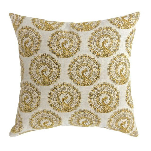 Fifi PL677YW-L-2PK Yellow Contemporary Pillow (2/Box) By Furniture Of America - sofafair.com
