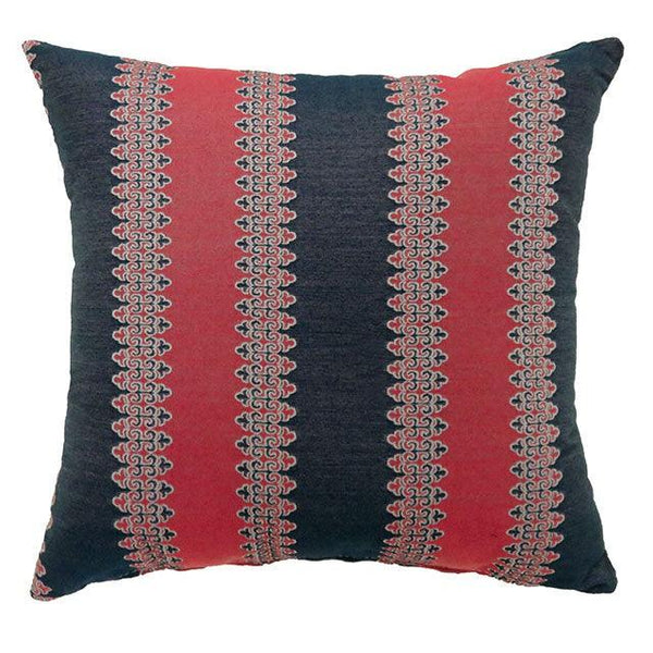 Lara PL685S-2PK Red/Blue Contemporary Pillow (2/Box) By Furniture Of America - sofafair.com