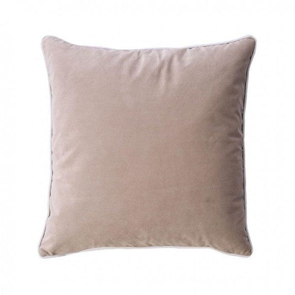 Fawn PL8031 Sand Contemporary Throw Pillow By furniture of america - sofafair.com
