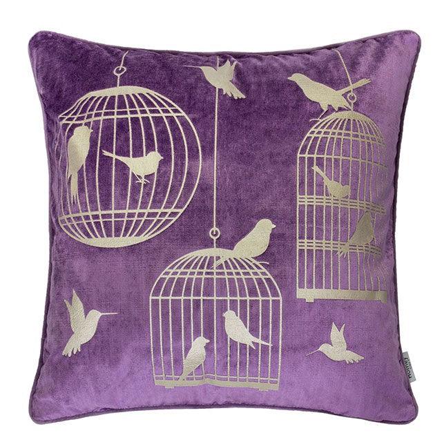Rina PL8049-2PK Purple Transitional Accent Pillow By Furniture Of America - sofafair.com