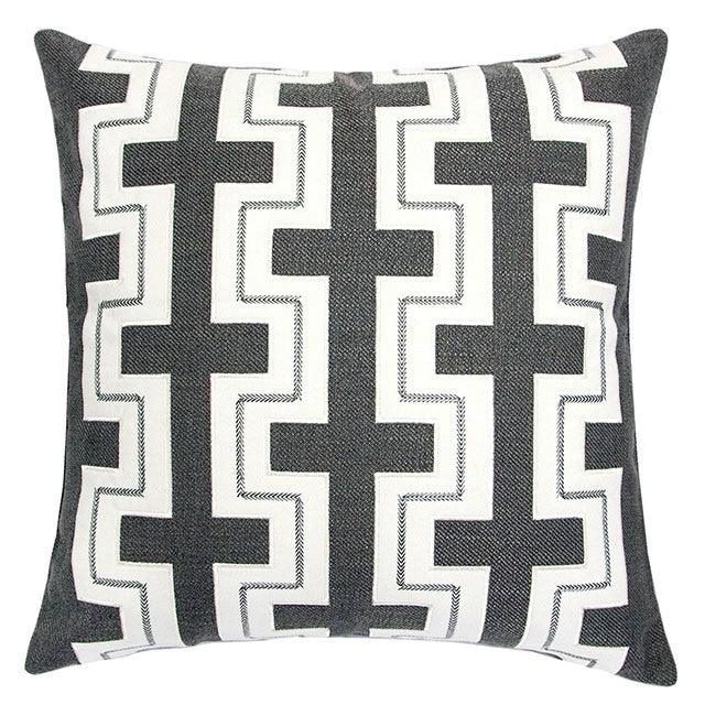 Kari PL8051-2PK Dark Gray Contemporary Accent Pillow By Furniture Of America - sofafair.com