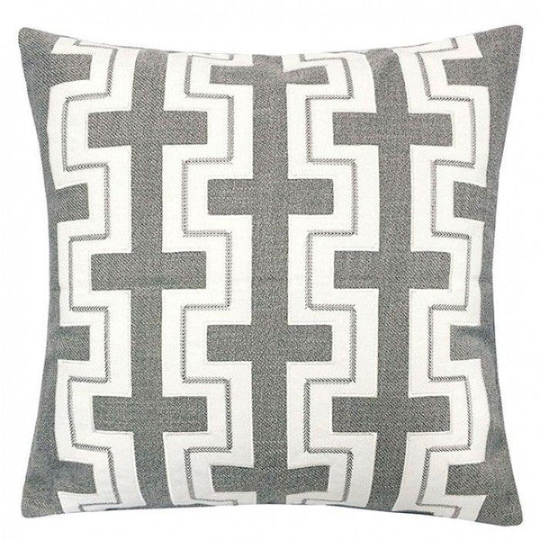 Kari PL8052-2PK Silver Contemporary Accent Pillow By furniture of america - sofafair.com