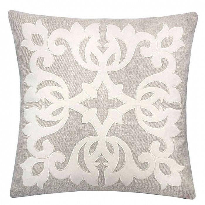 Trudy PL8055-2PK Beige Contemporary Accent Pillow By furniture of america - sofafair.com