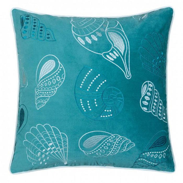 Sally PL8074-2PK Teal Novelty Accent Pillow By furniture of america - sofafair.com