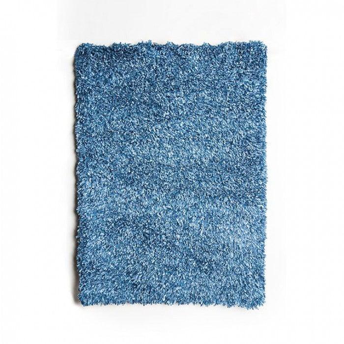 Annmarie RG4109 Blue Contemporary 5' X 7' Blue Area Rug By furniture of america - sofafair.com