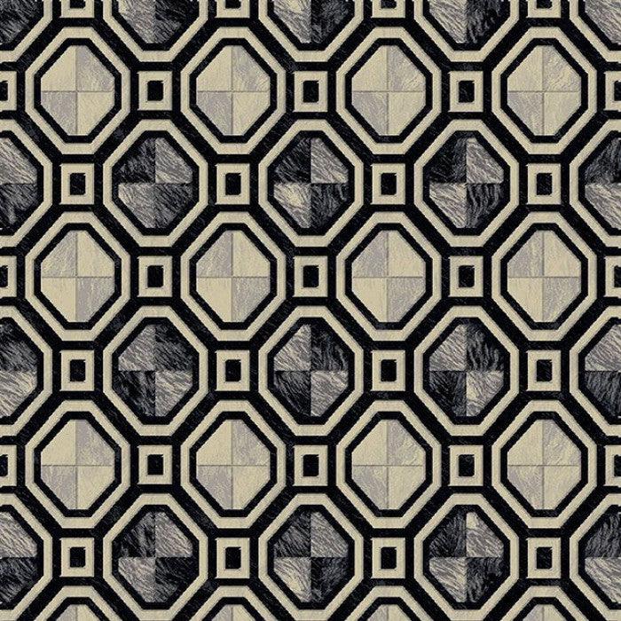 Tidore RG4131 Beige/Gray Contemporary Area Rug By furniture of america - sofafair.com