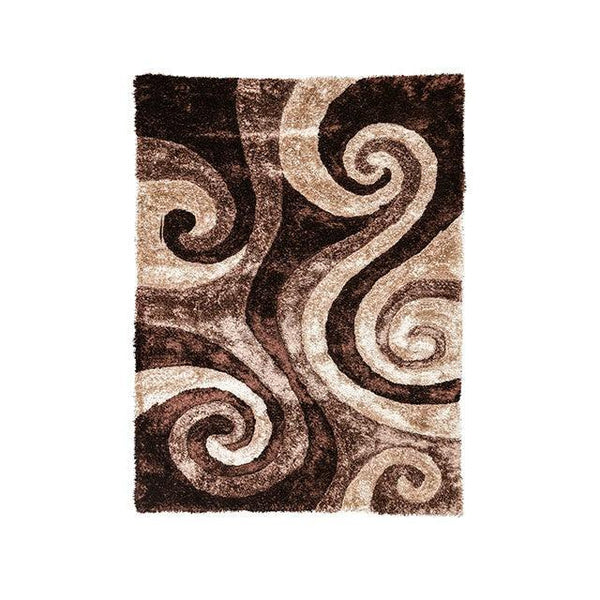 Fermont RG5196 Brown/Beige Contemporary Area Rug By Furniture Of America - sofafair.com