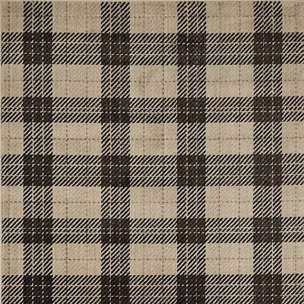 Kendrick RG8184S Plaid Charcoal Contemporary Area Rug By Furniture Of America - sofafair.com