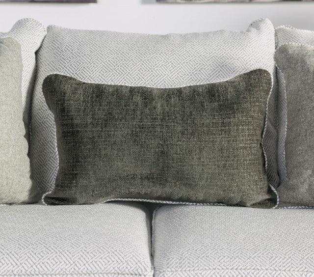 Skyline SM1212-LV Pewter/Gray Transitional Loveseat By Furniture Of America - sofafair.com