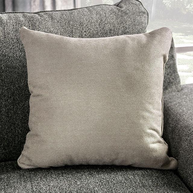 Holborn SM1220-SF Gray Transitional Sofa By Furniture Of America - sofafair.com