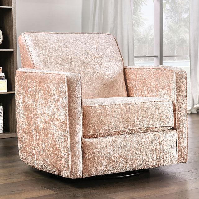 Harriden SM5167-CH Coral Transitional Chair By Furniture Of America - sofafair.com