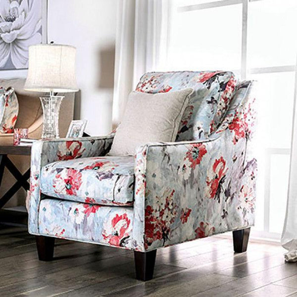 Nadene SM8014-CH Ivory Transitional Chair By furniture of america - sofafair.com