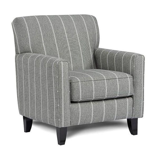 Pocklington SM8188-CH-ST Stripe Transitional Chair By Furniture Of America - sofafair.com