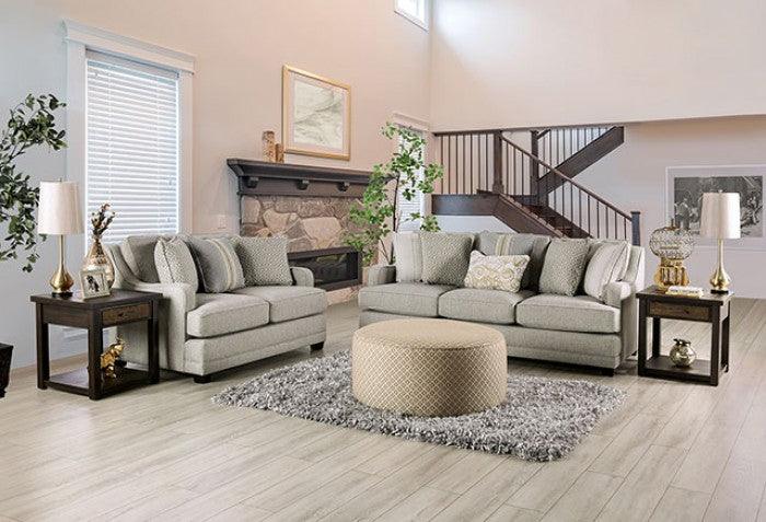 Stephney SM8193-CH-SQ Gold/Gray Transitional Chair By furniture of america - sofafair.com
