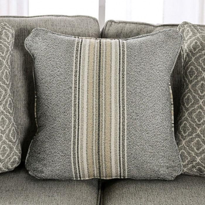 Stephney SM8193-LV Gold/Gray Transitional Loveseat By furniture of america - sofafair.com