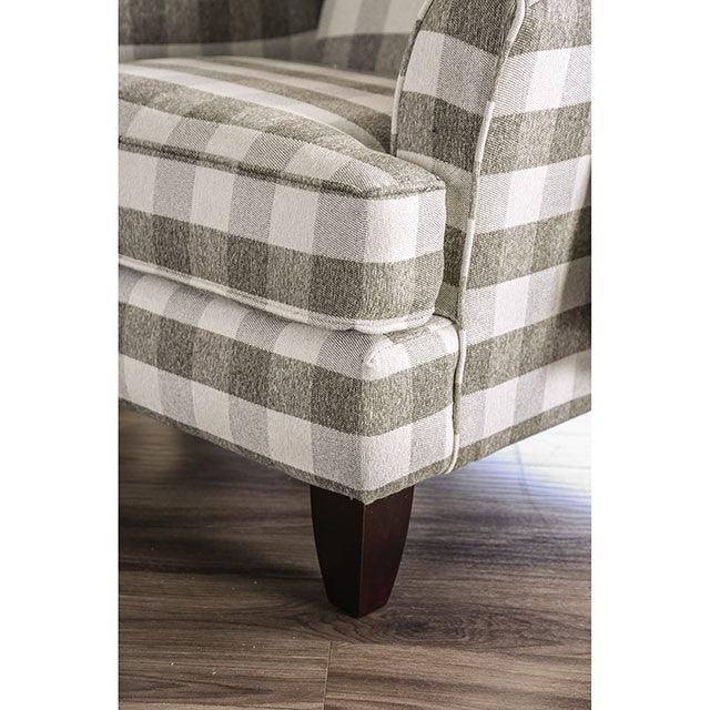 Christine SM8280-CH Pattern Transitional Chair By Furniture Of America - sofafair.com