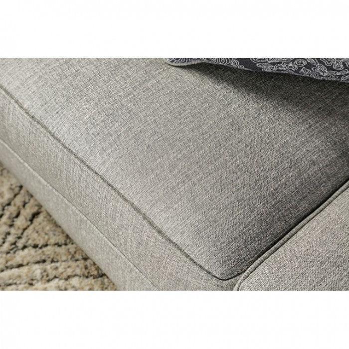 Wilkie SM8311-LV Light Gray Transitional Love Seat By furniture of america - sofafair.com